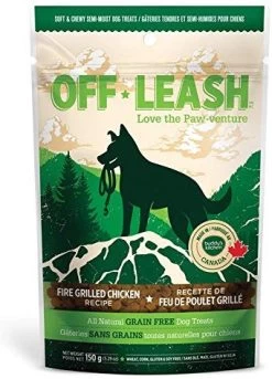 Off-Leash Mini Trainers Fire Grilled Chicken Dog Treats
