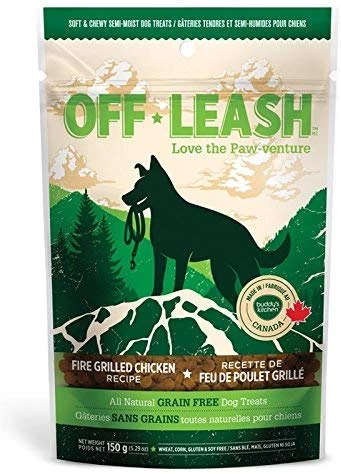 Off-Leash Mini Trainers Fire Grilled Chicken Dog Treats