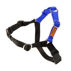 Dolan's Dog Doodads Wonder Walker Body Halter Dog Harness, Royal Blue