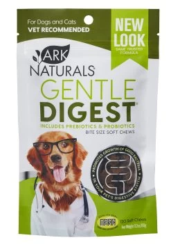 Ark Naturals Gentle Digest Dog & Cat Soft Chews, 120 Count